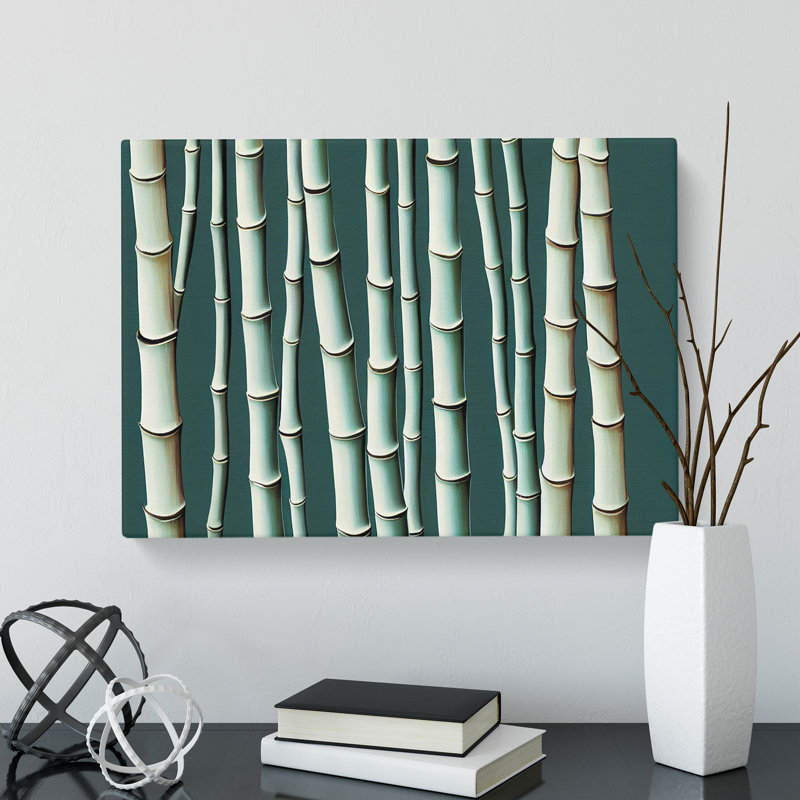 Astonishing Bamboo Forest - Wrapped Canvas, 50cm H x 76cm W x 3cm D