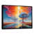 Black Floater Framed