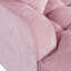 Canapé-lit moderne en chenille de 51 po avec siège touffeté et coussins détachables Modern Glam-125298593