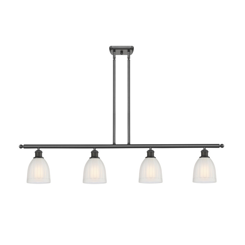 Dunder 4 - Light Kitchen Island Pendant, Oil Rubbed Bronze, No Bulb Included