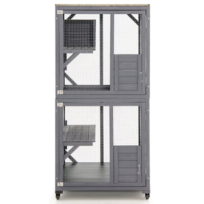 Cage pour chat avec boîte de repos Zayne