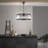Tyesa 6 - Light Dimmable Drum Chandelier