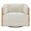 Chaise d'appoint pivotante Audrey (ensemble de 2)-126128683
