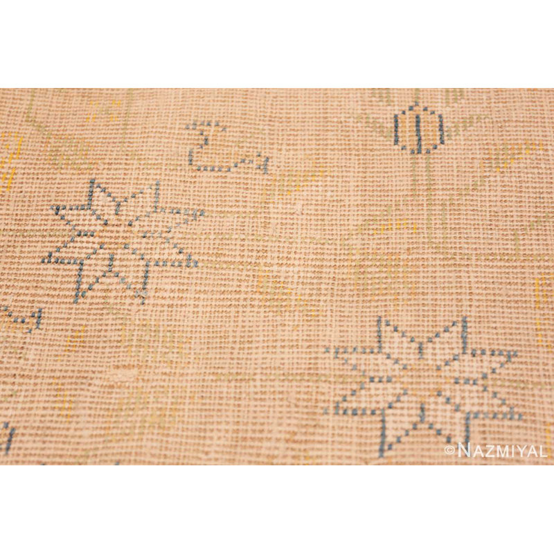 Tapis antique en coton Agra