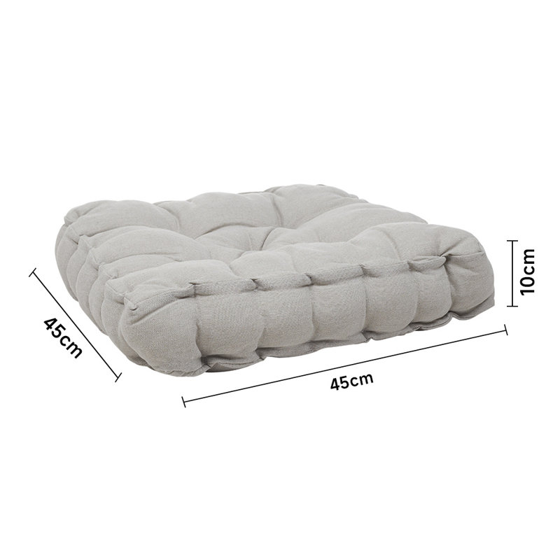 Chair Seat Cushion , Light Grey