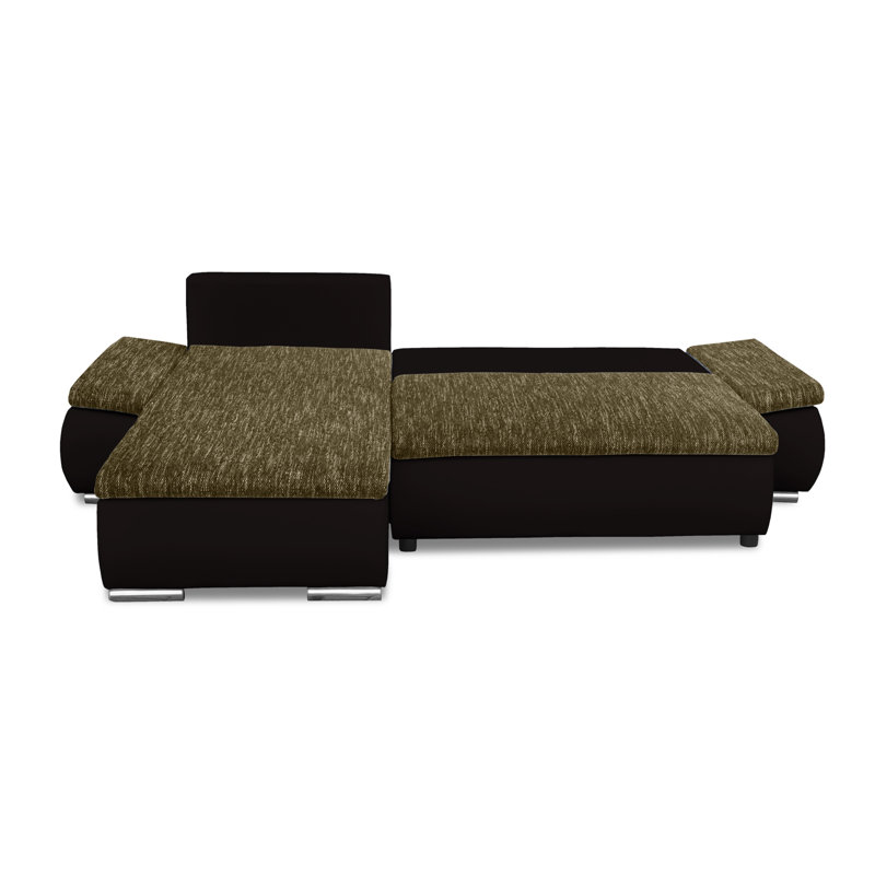 3 Seater Sofa Bed, Chaise lounge left