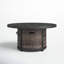 Cassara 25'' H x 52'' W Propane Outdoor Fire Pit Table-1514044974