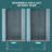 Sophisticated 36"W X 72"H Fold Frameless Shower Door With Tempered Glass-111795397