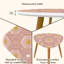 Ensemble de 2 tables basses gigognes Triangle