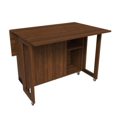 Folding Dining Table with Storage