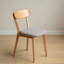 Chaise de salle à manger en bois FAS chêne naturel bois 100% chaise en bois sans saleté chaise de table chaise de salon en bois simple et naturel-2040691380-2040691371