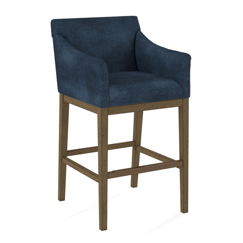 Upholstered Stool, Espresso, 61614-35