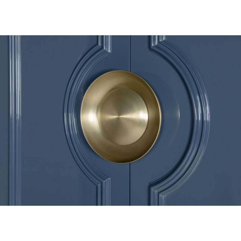 Cadence Bar Cabinet, Blue