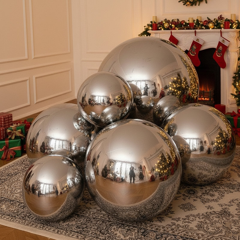 Ensemble de boules en PVC pour miroir