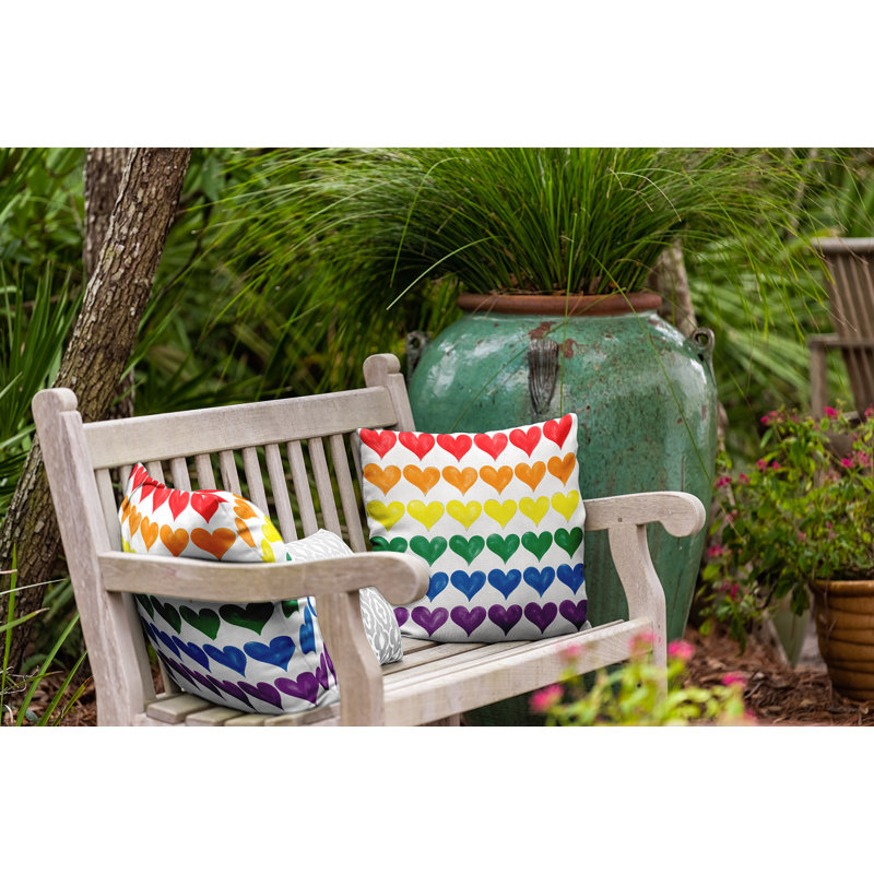  Housse et insert de coussin décoratif en polyester