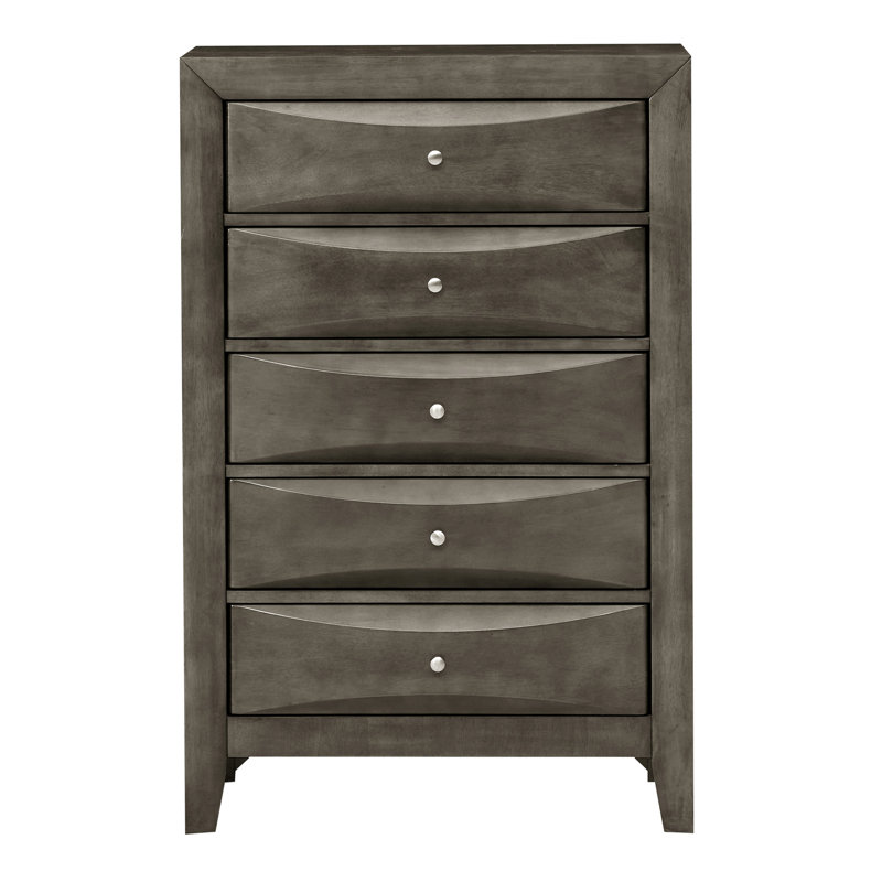 Commode Marilla, gris, Gris