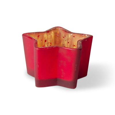 3'' H Glass Tabletop Tealight Holder