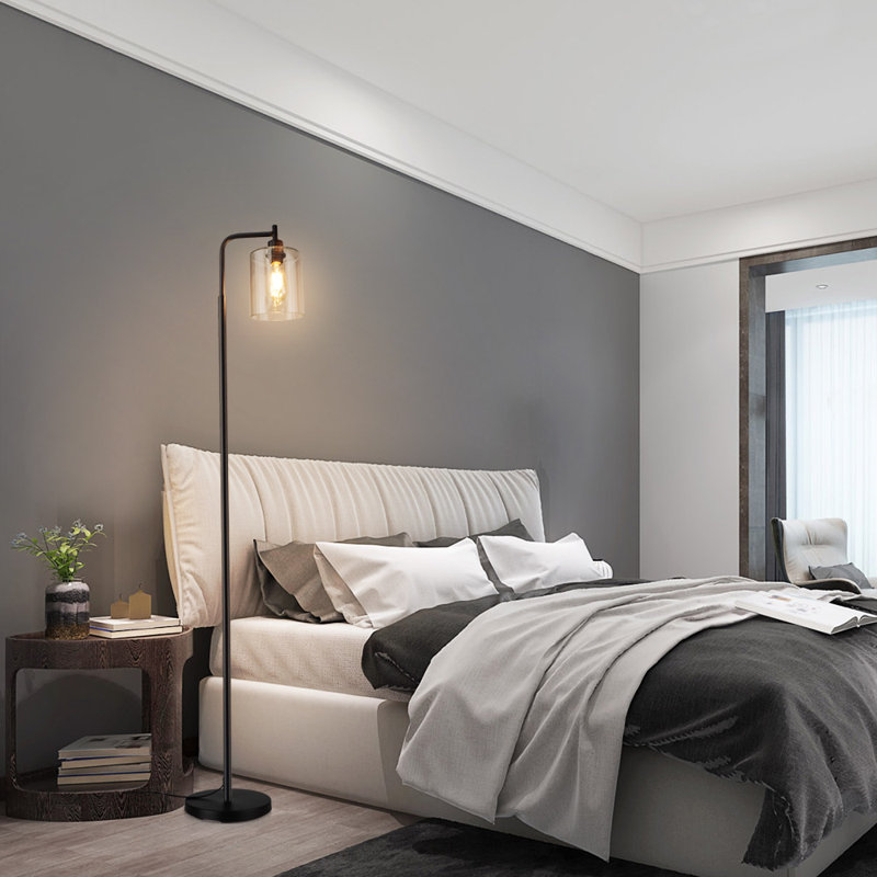 Lampe sur pied arquée 64 po Chickasha