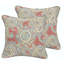 Handley Paisley Indoor/Outdoor Throw Pillow