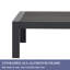 Aluminum Patio Coffee Table-88478360