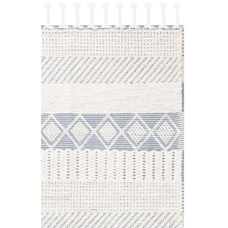 Tapis en laine tissé à la main SunPellerie, Tapis de couloir 2 pi 3 po x 8 pi