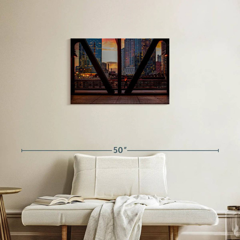 Pont de nuit Sirci Chicago, H 20 po x l 30 po