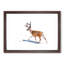 Sketch of a Stag - Picture Frame Painting Print-56705351-56705352