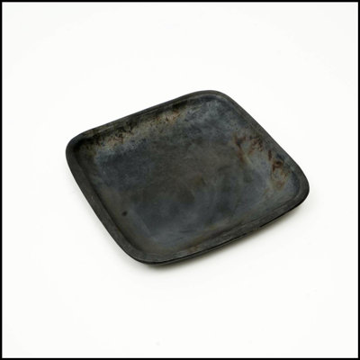 Assiette carrée Union Rustic Lekisa Stone