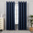 Deconovo Silver Diamond Pattern Curtain Pair-78279292-78279283