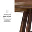 Table de salle à manger à piédestal 47,5 po Johnesha-91951234