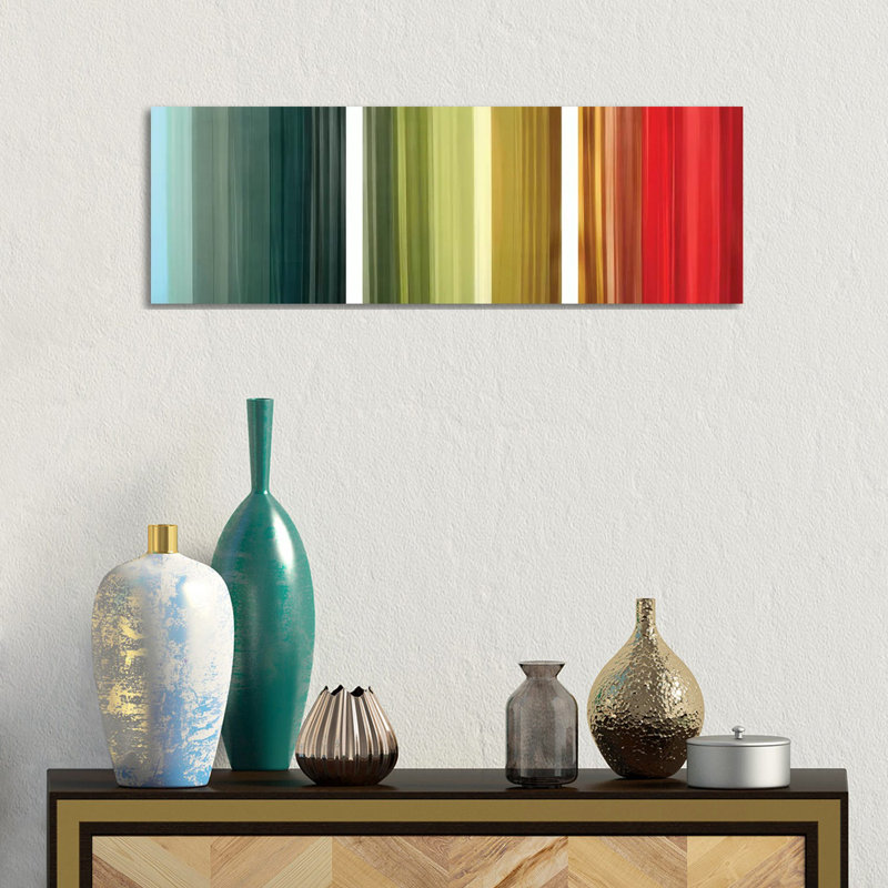 Aurora Lights by PI Studio - Wrapped Canvas Panoramic Print, 30.48 cm H x 91.44 cm W x 1.91 cm D