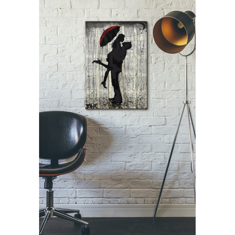 «Love and Rain», impression sur toile, H 40 po x l 26 po x P 1,25 po