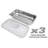 NutriChef Stainless Steel Pan Insert Buffet Accessory