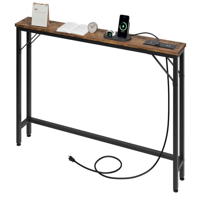Console 39,4 po Tanihya, Brun