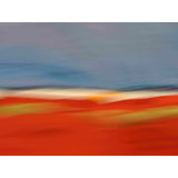 Moved Landscape Print by Rica Belna