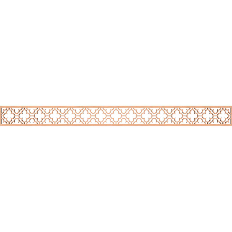 Moulure de Chicago, Aulne, H 4 po x l 46,375 po x P 0,25 po