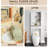 Cozy Design Over The Toilet Storage with Doors And Open Shelves-103237402