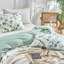Microfiber Floral Duvet Cover with Pillowcases