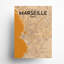 «Marseille City Map», impression-337405613-337405614