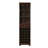 Solid Wood Wine Glass Rack in Matte Black