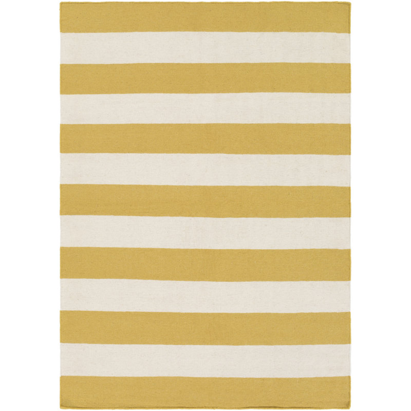 Tapis orange/blanc pâle laine Stonebridge, Rectangle 8 pi x 10 pi