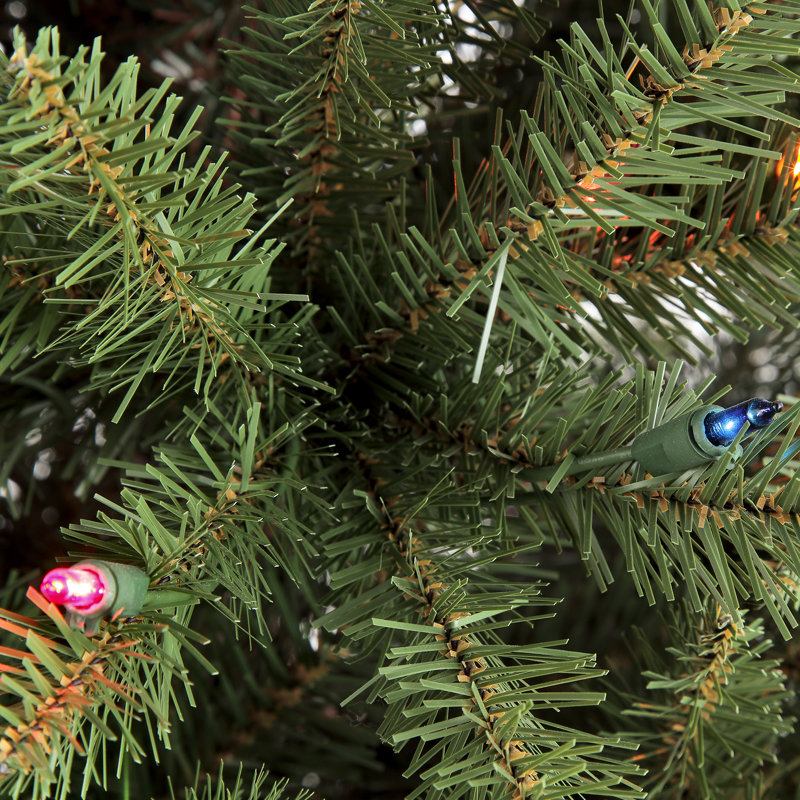 54' H Lighted Artificial Fir Christmas Tree