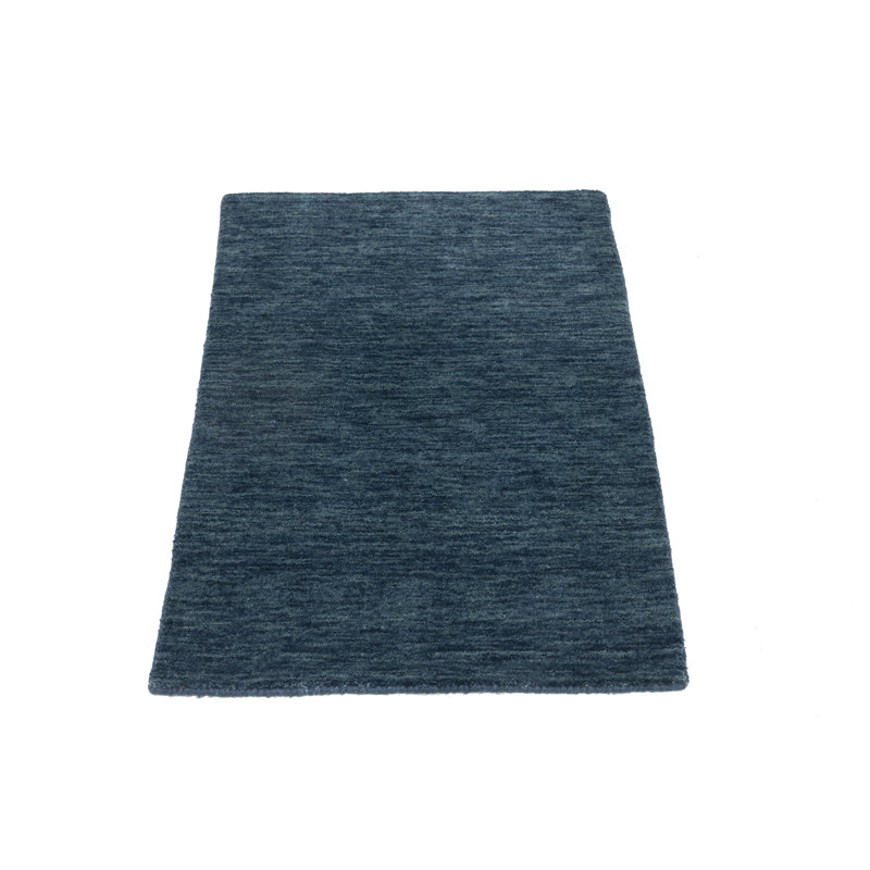 Donora Hand Loomed Gabbeh Rug, 100% Wool, Solid Color, Fade & Stain Resistant, Durable, All Sizes, India-Made.