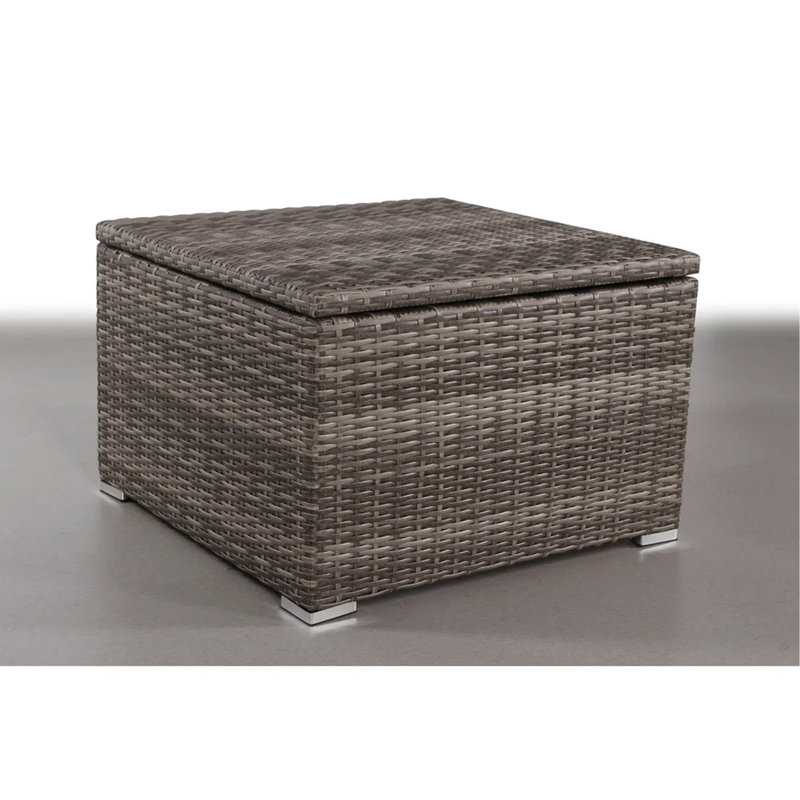 Charming Fully Assembled Outdoor Storage Table For Stylish Entertaining