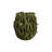 Stoneware Vase With 3D Peas In Reactive Glaze