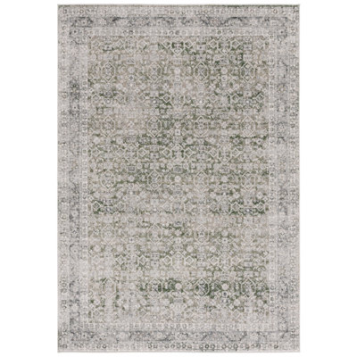 Koltyn Vintage Tabriz Performance Oriental Rug