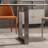 Light Gray Rectangular Sintered Stone tabletop Dining Table-284259468
