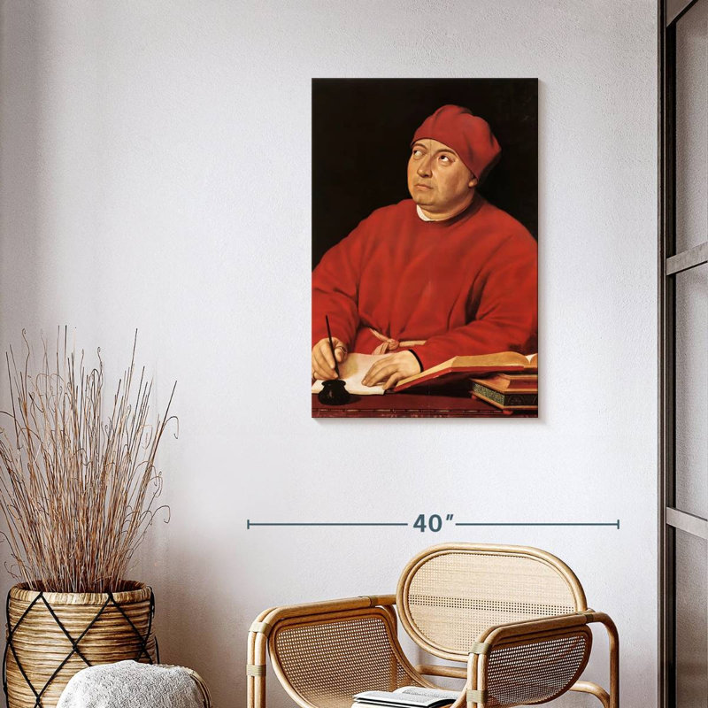 Portrait de Tommasso Inghirami, H 36 po x l 24 po
