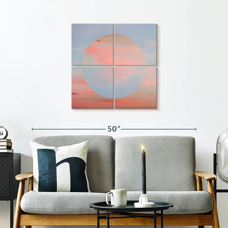 Cercle pastel abstrait Avery