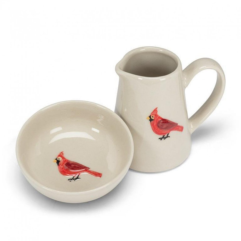 Mini With Cardinal Bowl